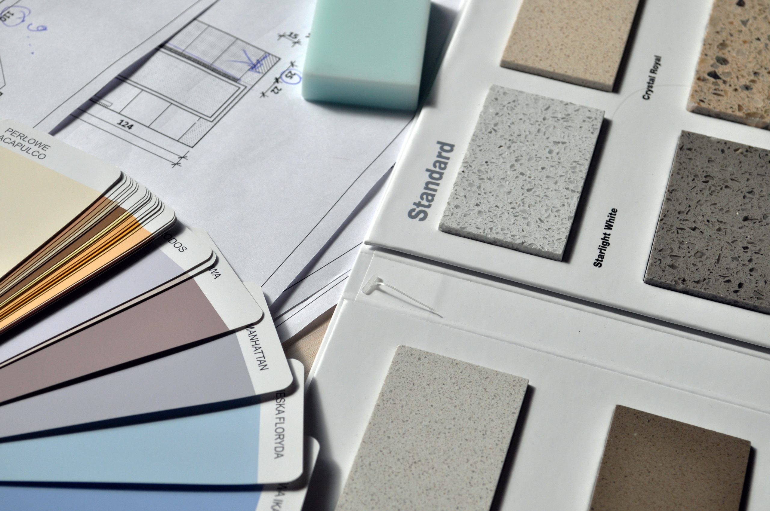 materials and colours