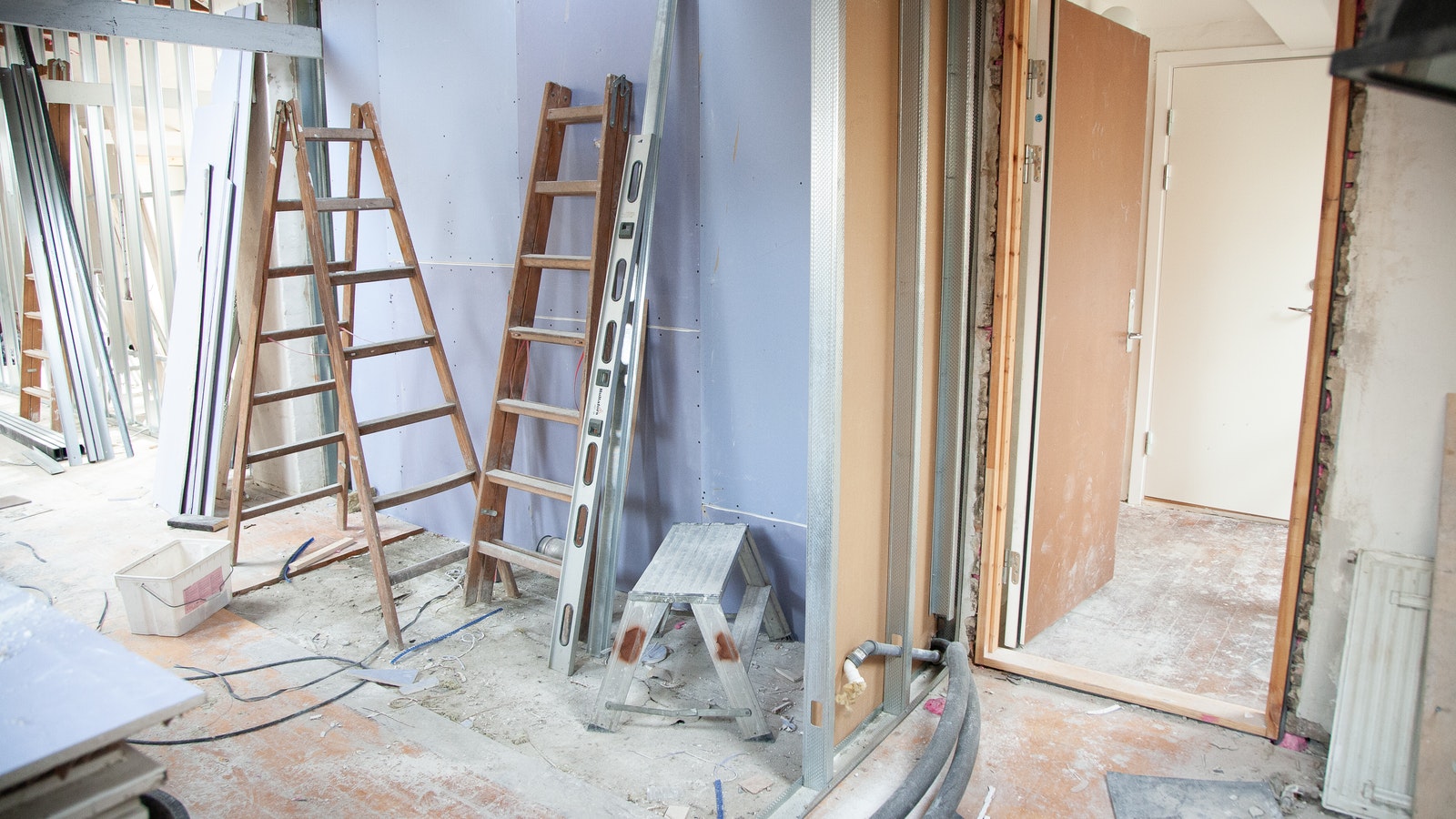 the actual renovation process